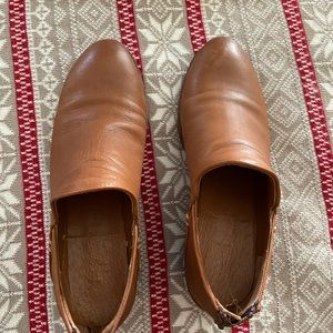 Frye Brown Leather Booties